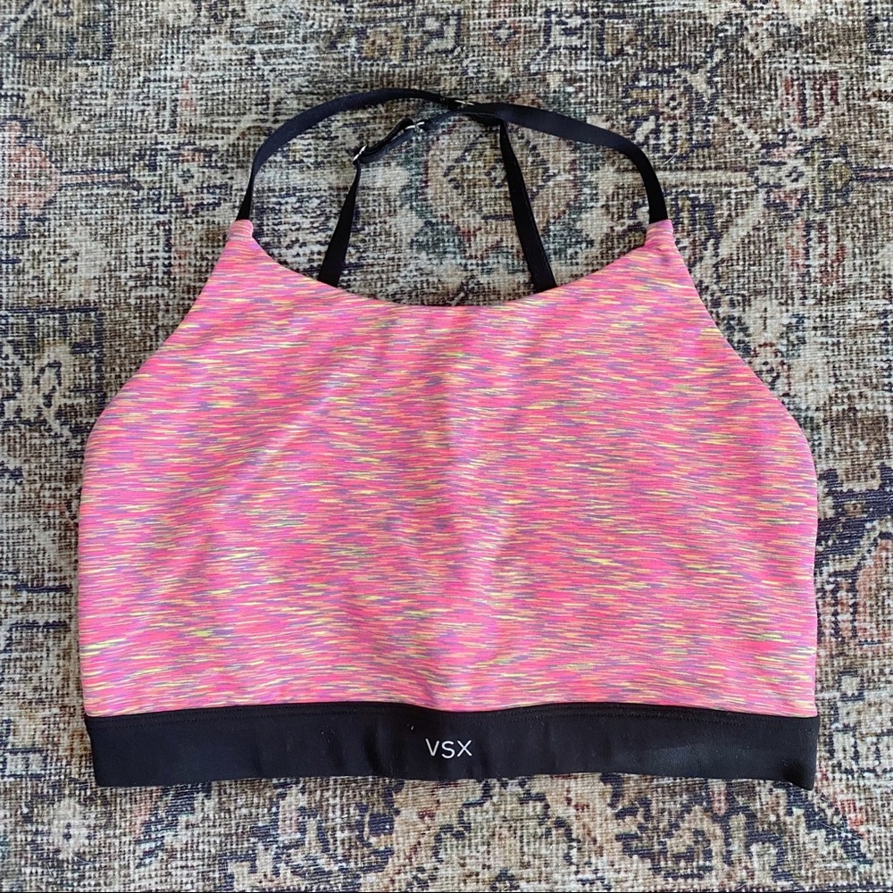 VSX Victoria’s Secret sports bra coral size medium